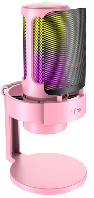 Конденсаторный USB-микрофон FIFINE AmpliGame A8, Pink